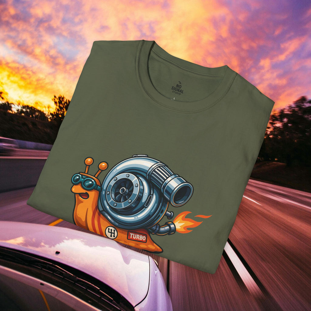 Turbo Snail T-Shirt — Racing Turbocharger Tee