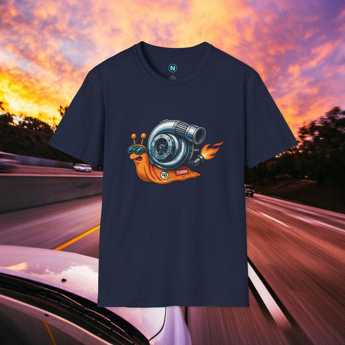 Turbo Snail T-Shirt — Racing Turbocharger Tee