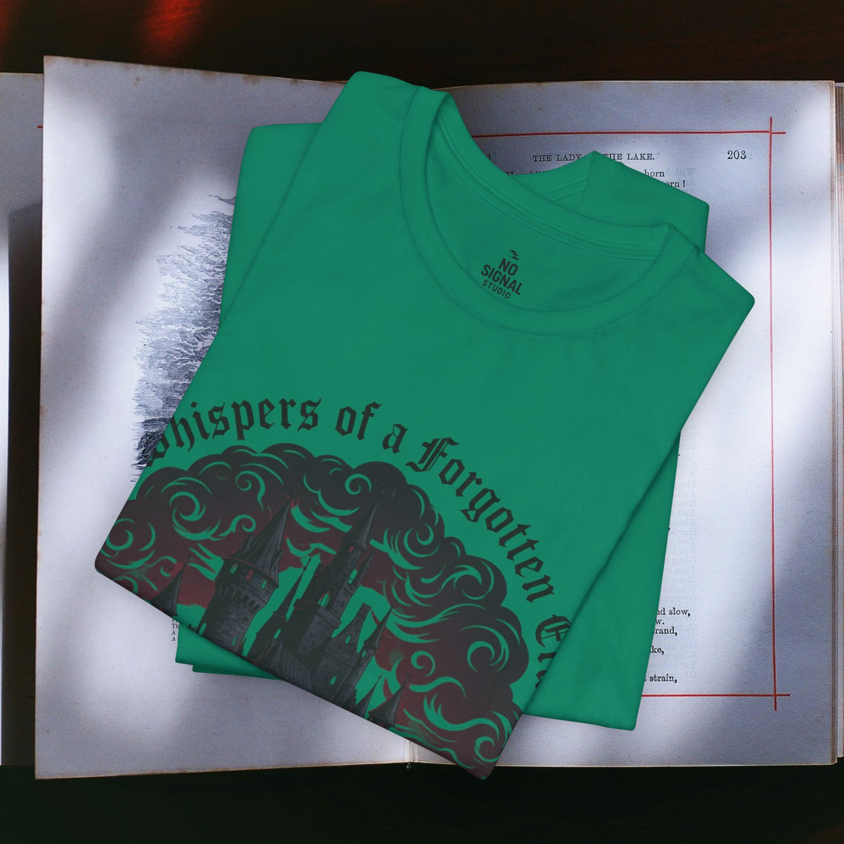 Whispers of a Forgotten Keep Tee | Castlecore, Dark Academia