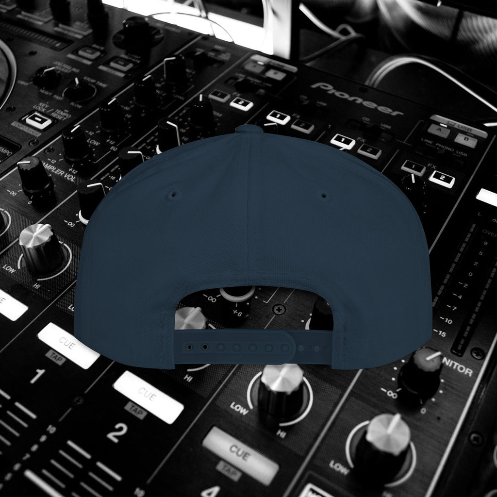 DJ Pulse Flat Bill Snapback Beatwave Cap