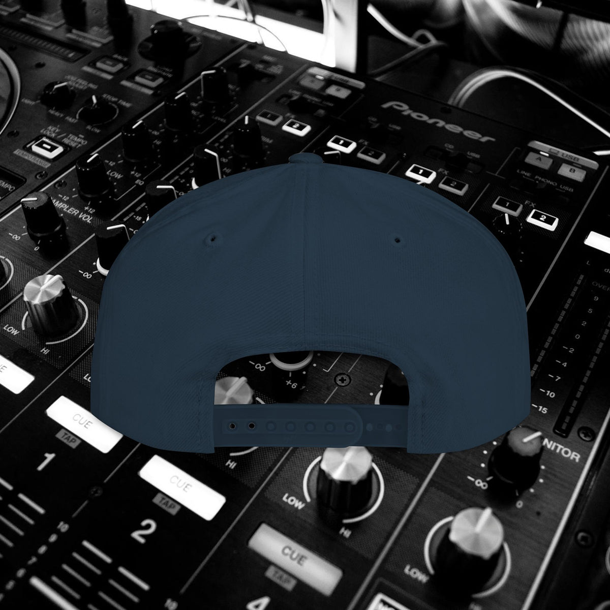 DJ Pulse Flat Bill Snapback Beatwave Cap