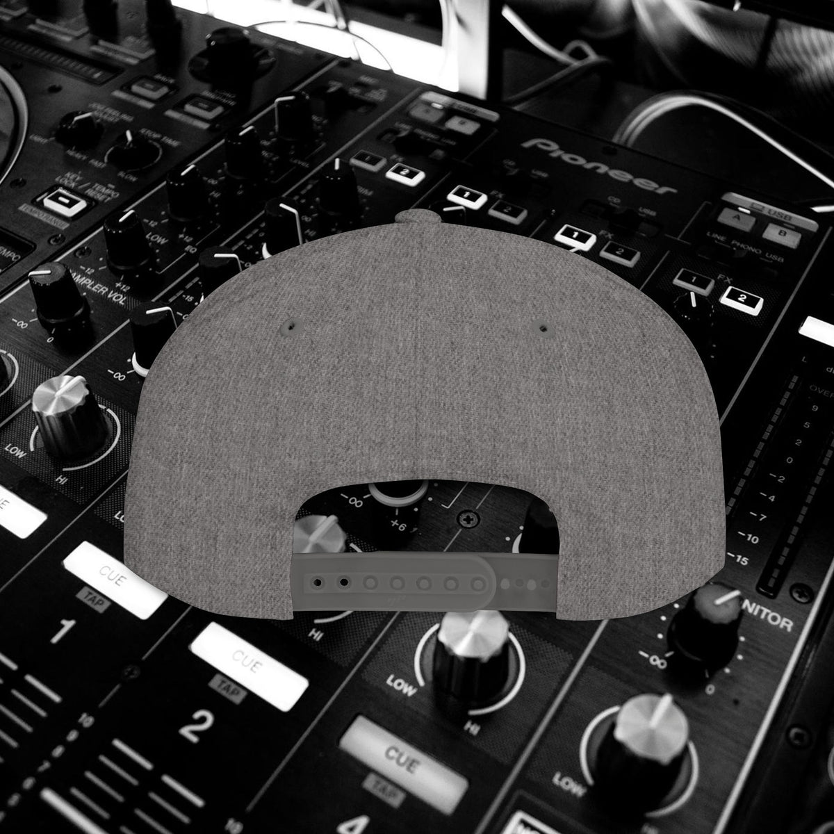 DJ Pulse Flat Bill Snapback Beatwave Cap