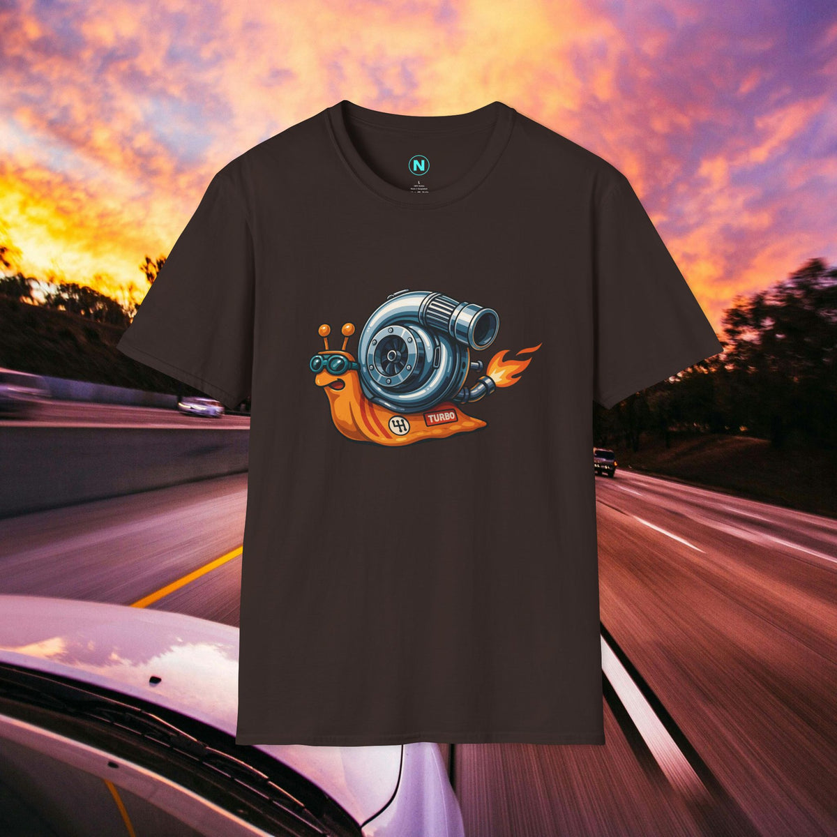 Turbo Snail T-Shirt — Racing Turbocharger Tee