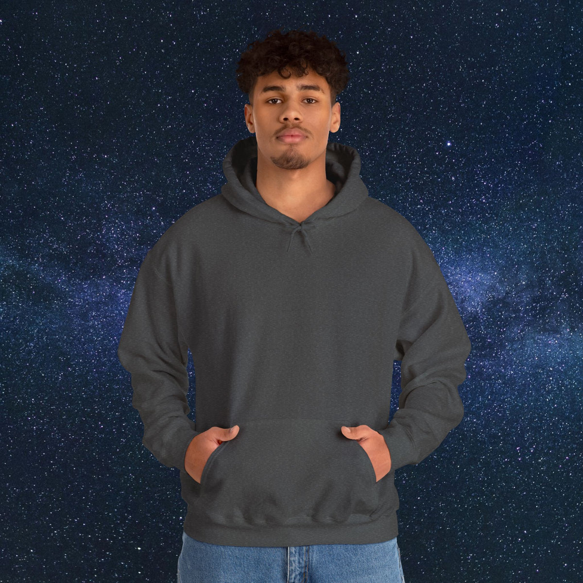 Astronaut Hoodie - 'No Signal' Space Phone Graphic Hooded Sweatshirt