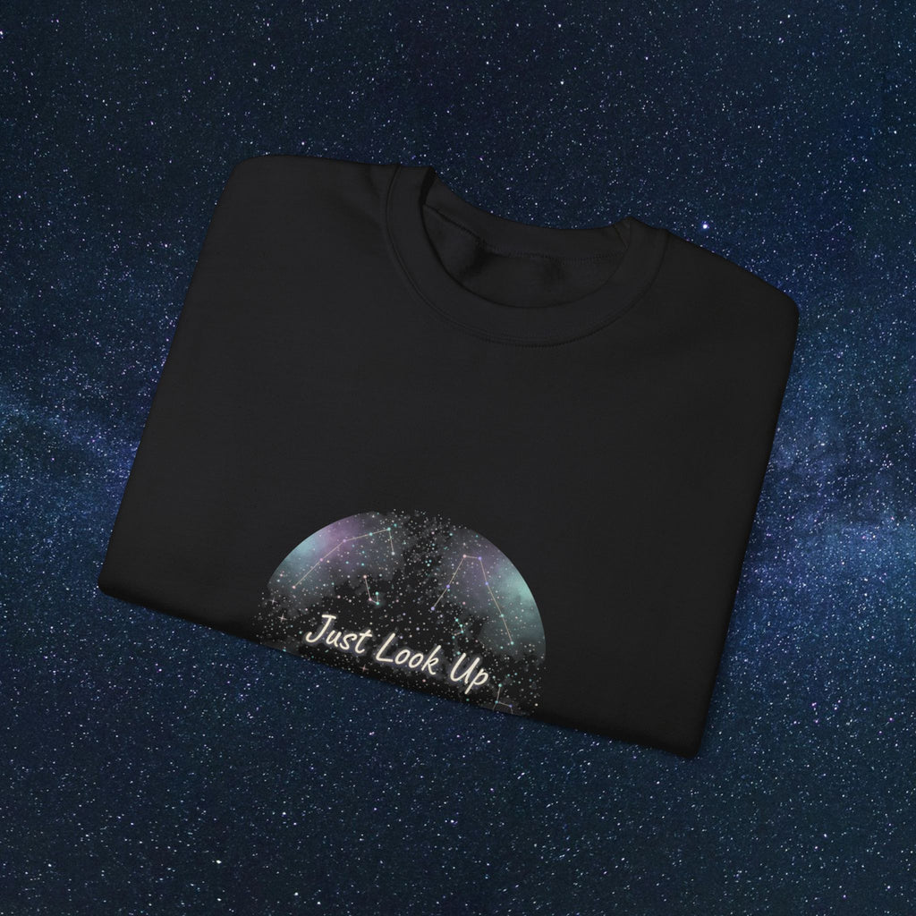 Just look up || Crewneck Sweatshirt