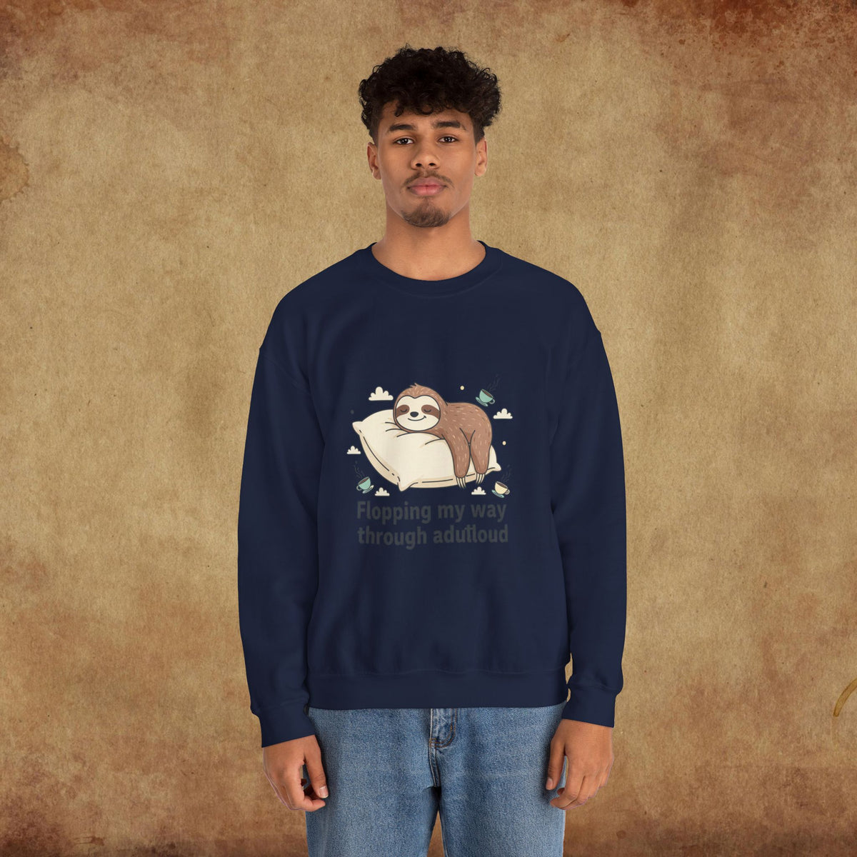 Flopping My Way Through Adulthood Sweatshirt