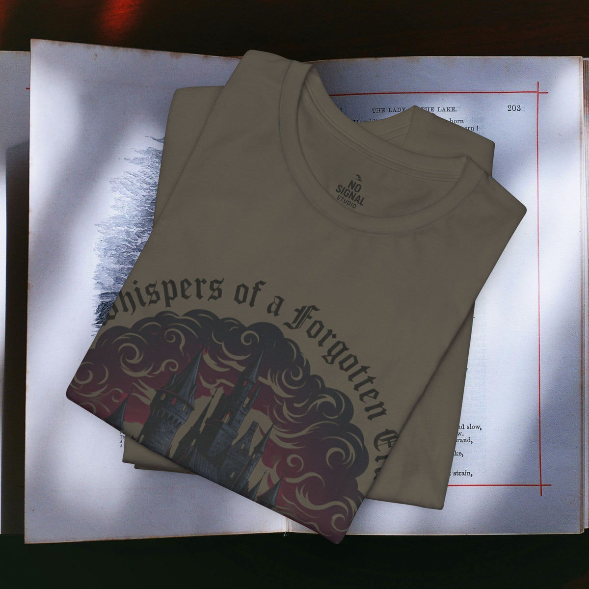Whispers of a Forgotten Keep Tee | Castlecore, Dark Academia