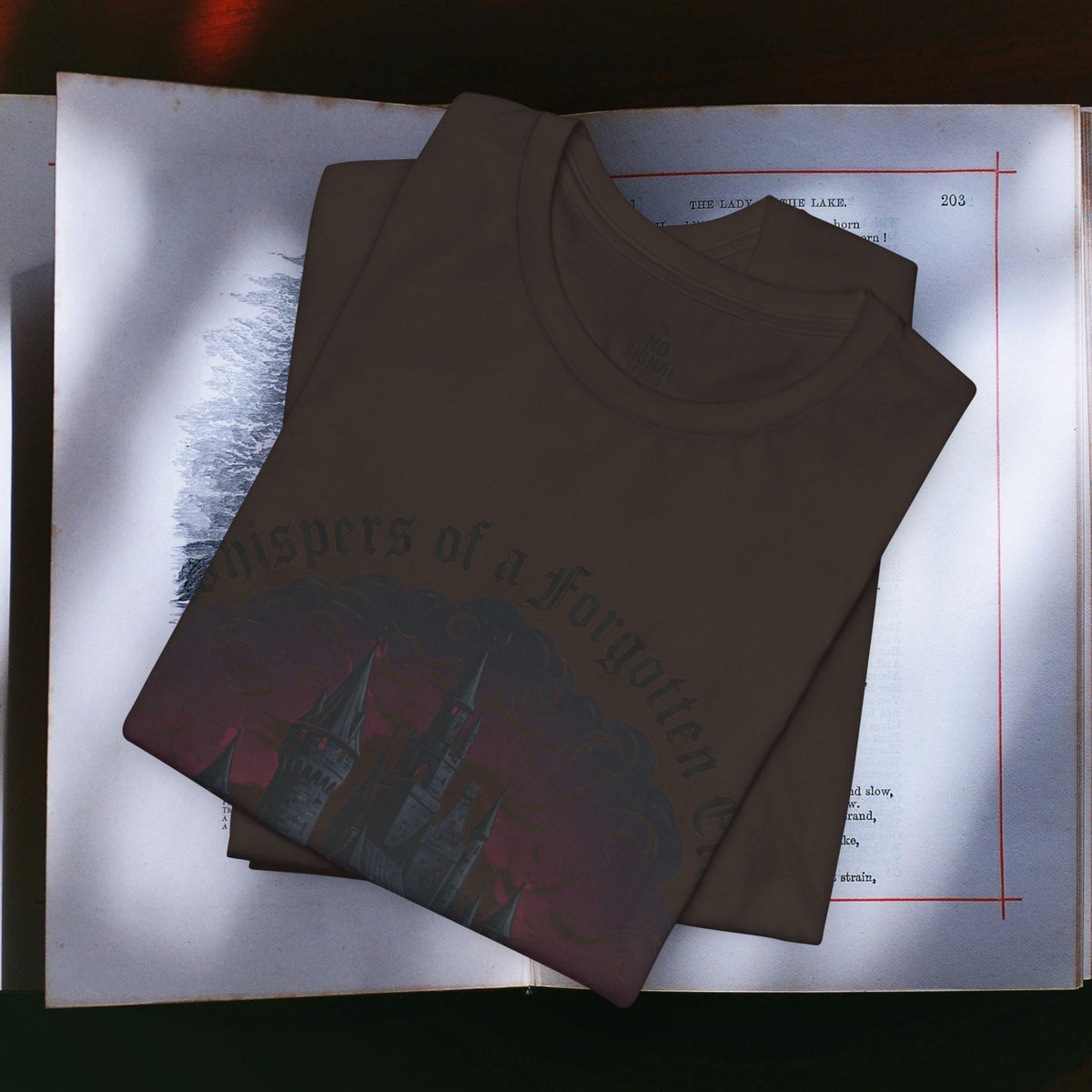 Whispers of a Forgotten Keep Tee | Castlecore, Dark Academia