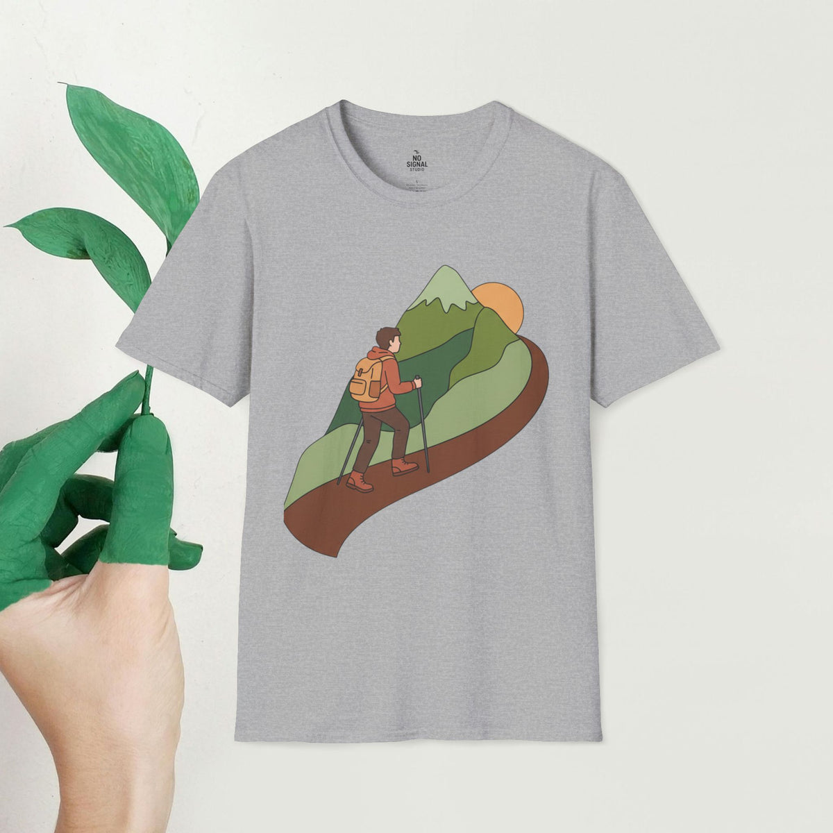 Hiker Mountain Trail T-Shirt