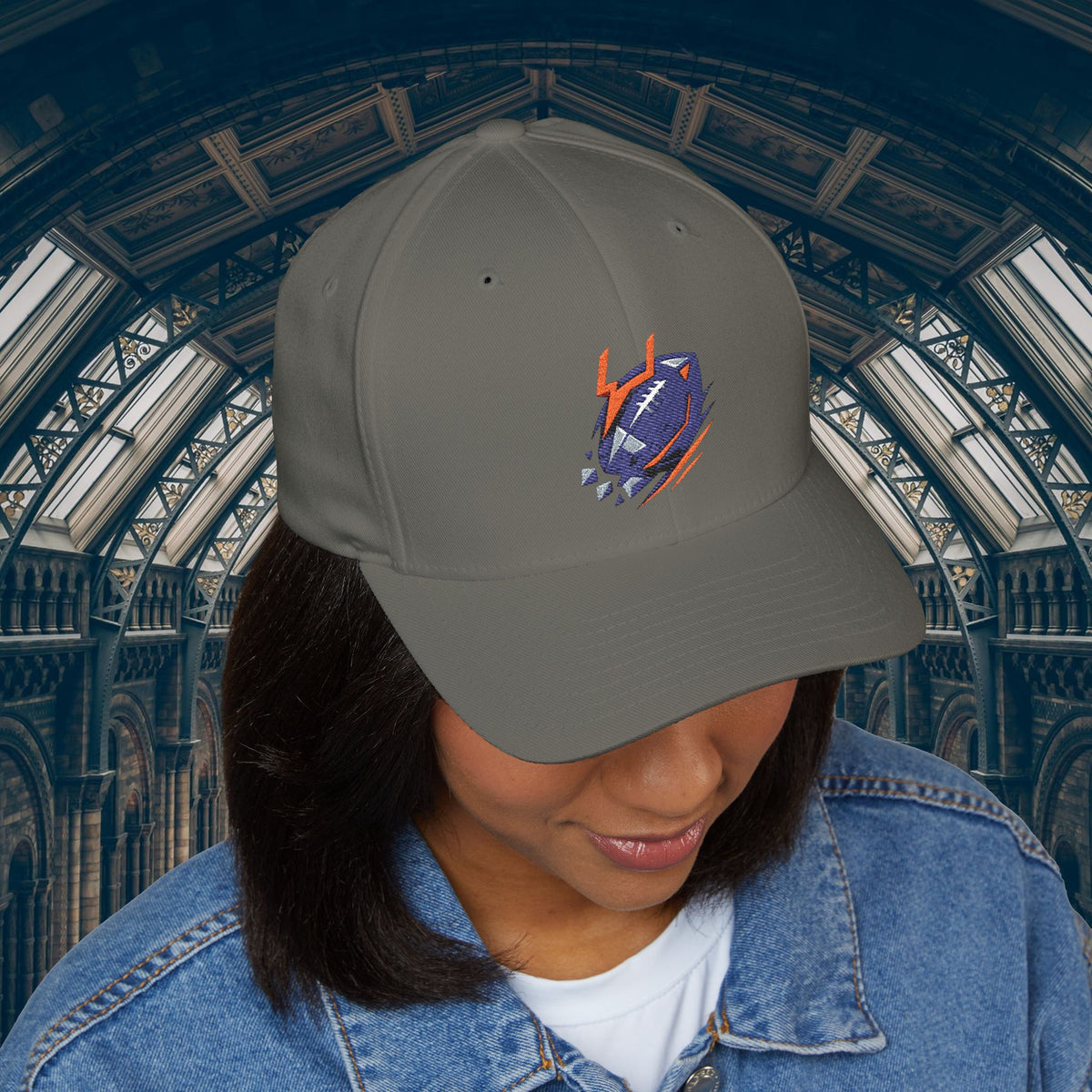 Embroidered Meteor Bolt Cap