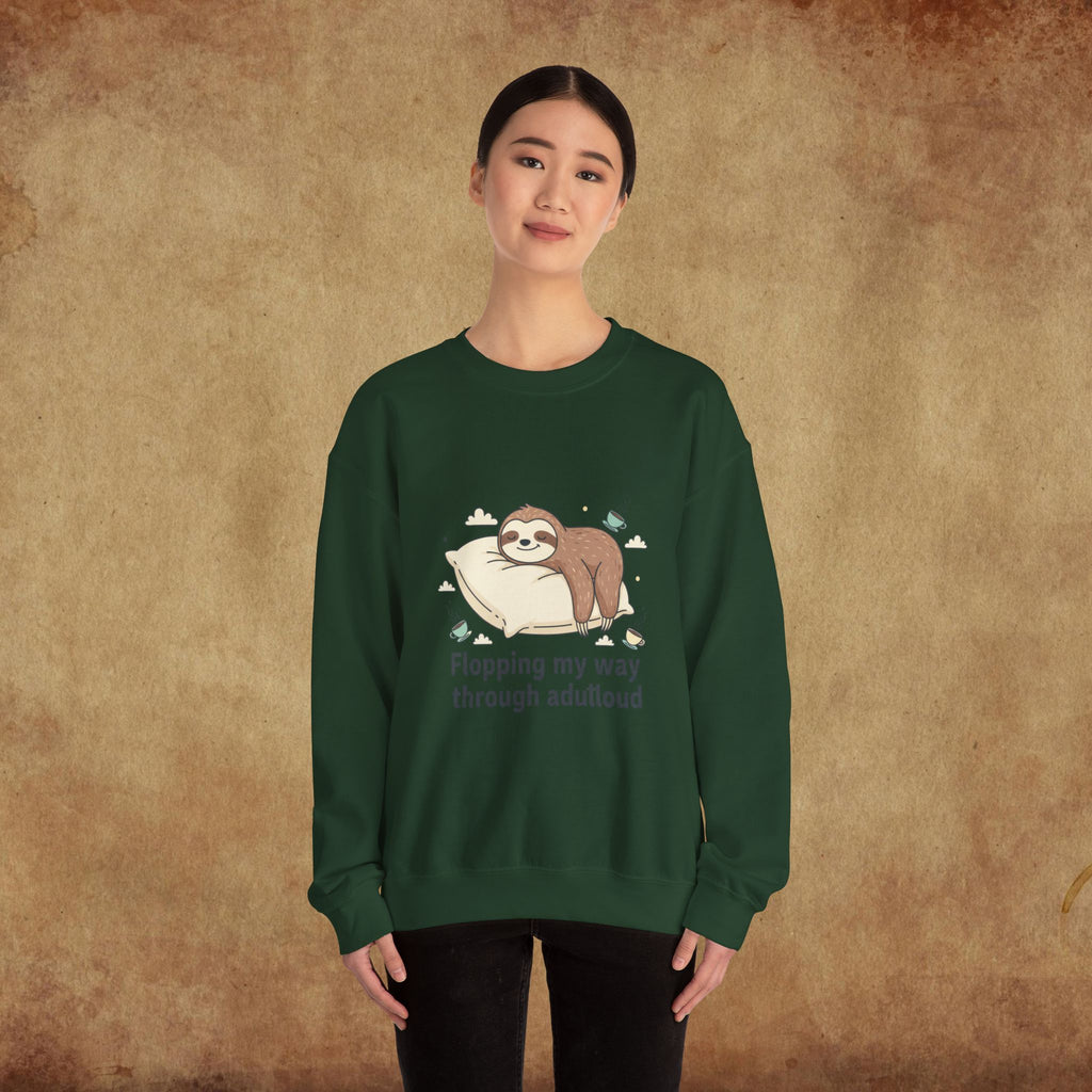 Flopping My Way Through Adulthood Sweatshirt