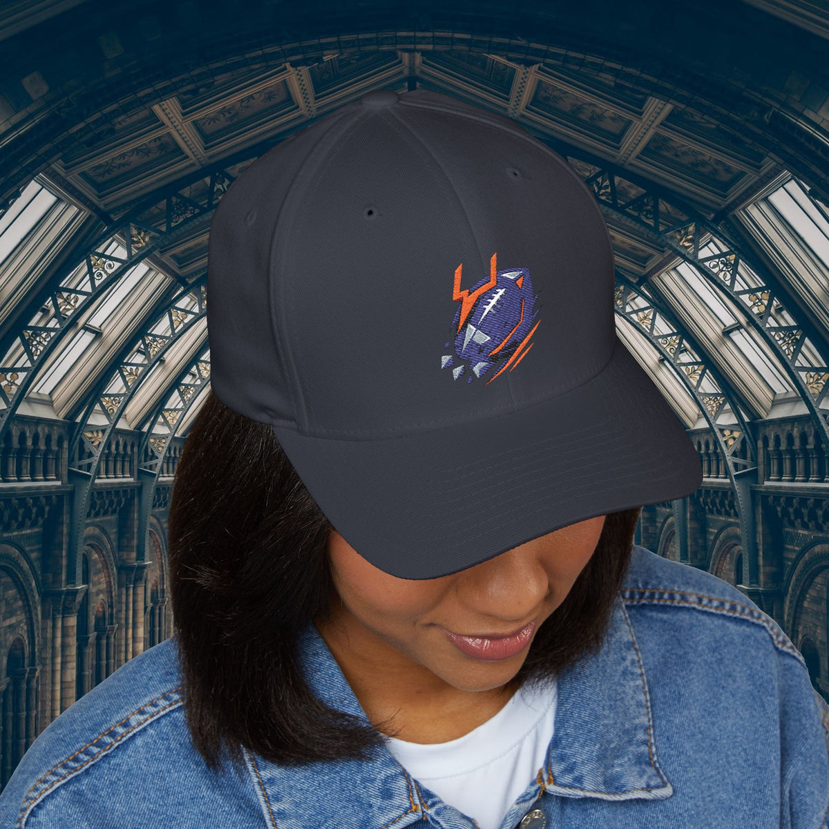 Embroidered Meteor Bolt Cap