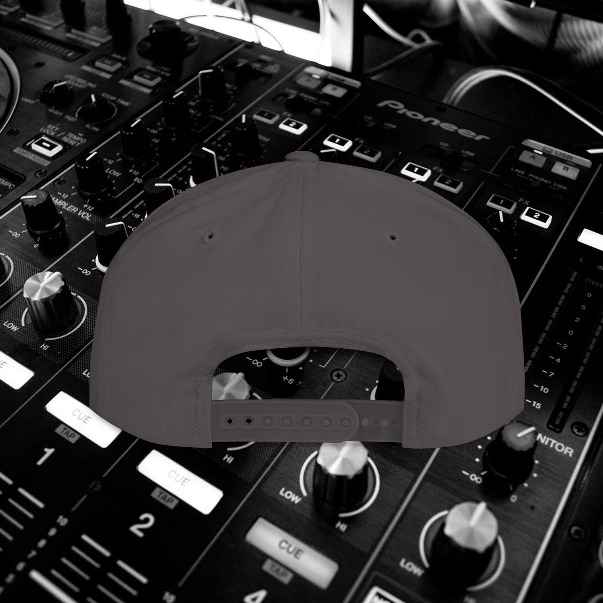 DJ Pulse Flat Bill Snapback Beatwave Cap