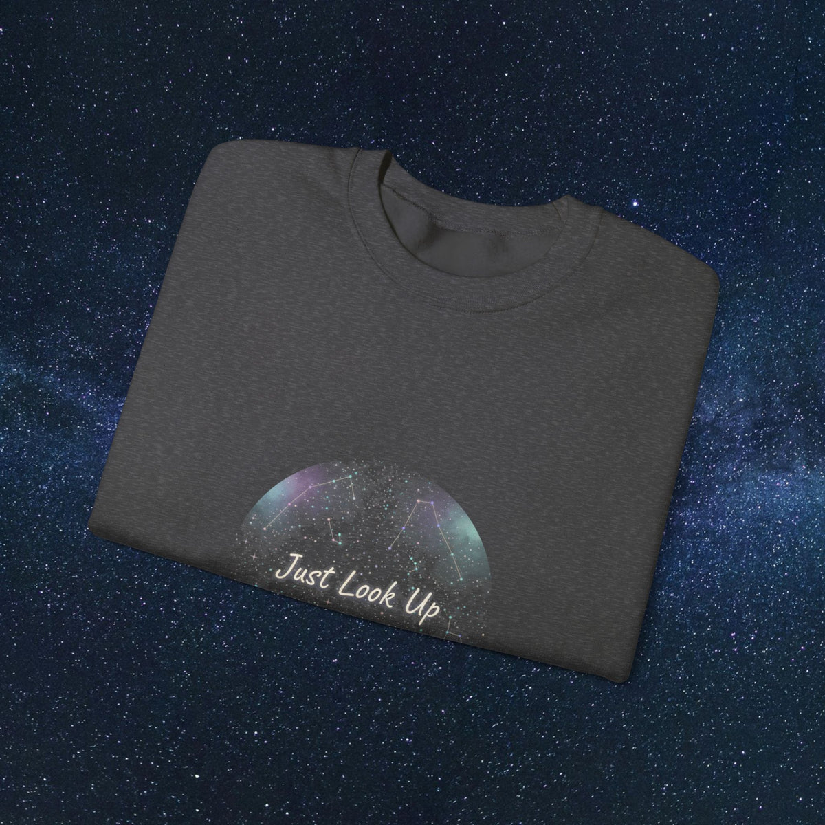 Just look up || Crewneck Sweatshirt