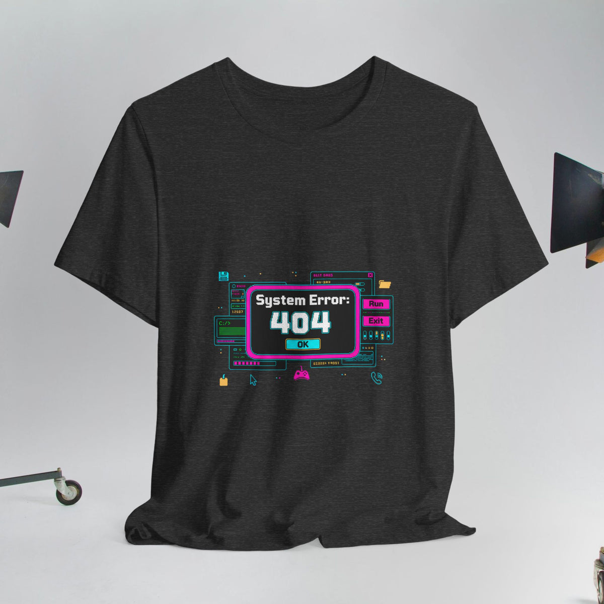 System 404| Retro OS Error Shirt