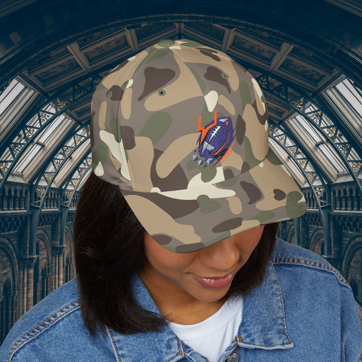 Embroidered Meteor Bolt Cap
