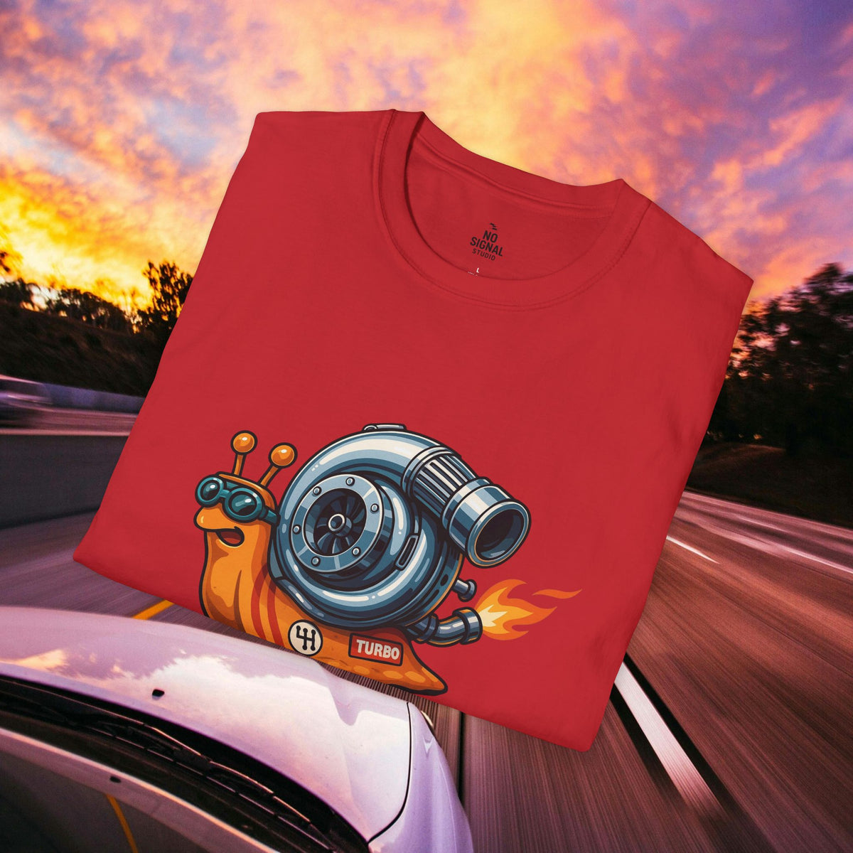 Turbo Snail T-Shirt — Racing Turbocharger Tee