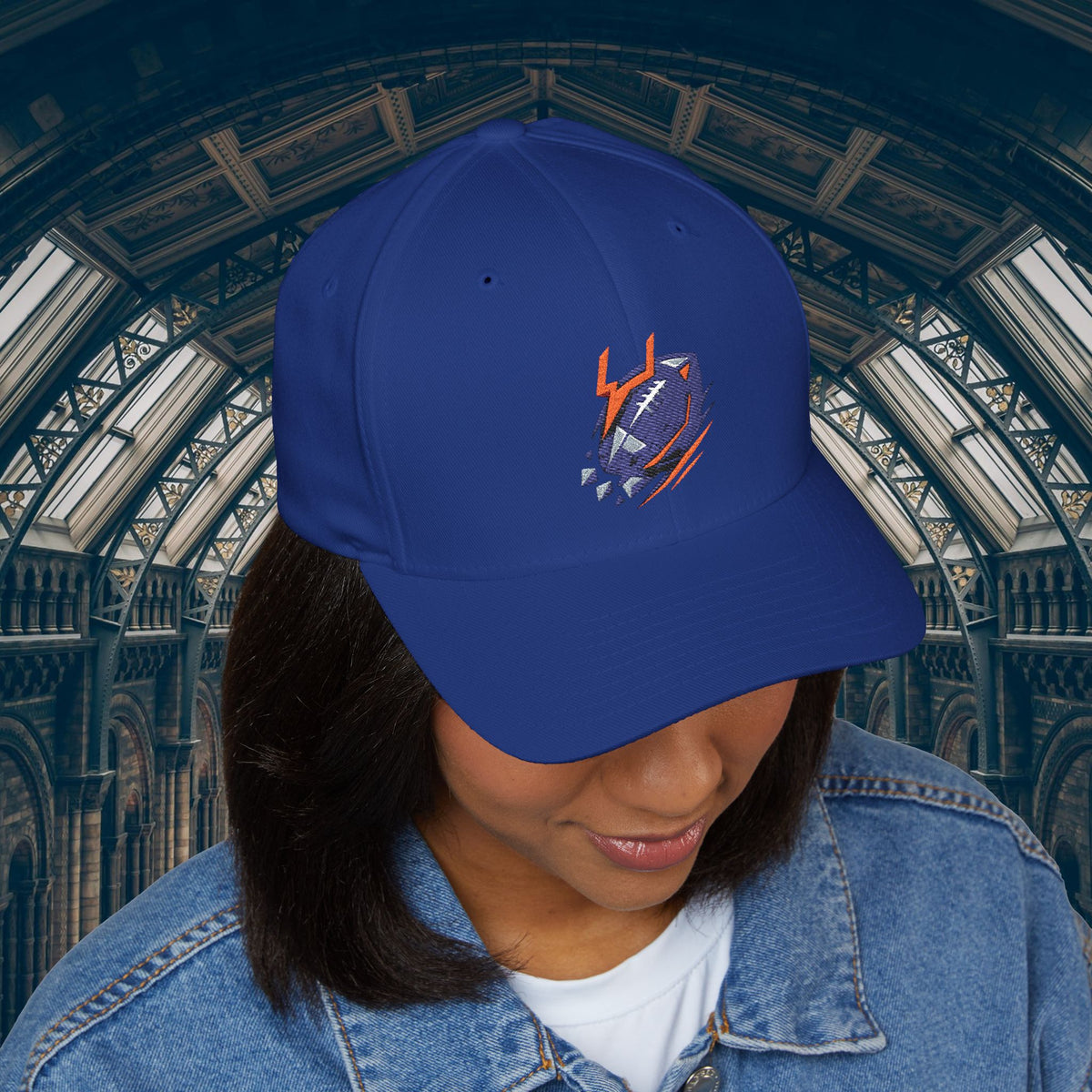 Embroidered Meteor Bolt Cap