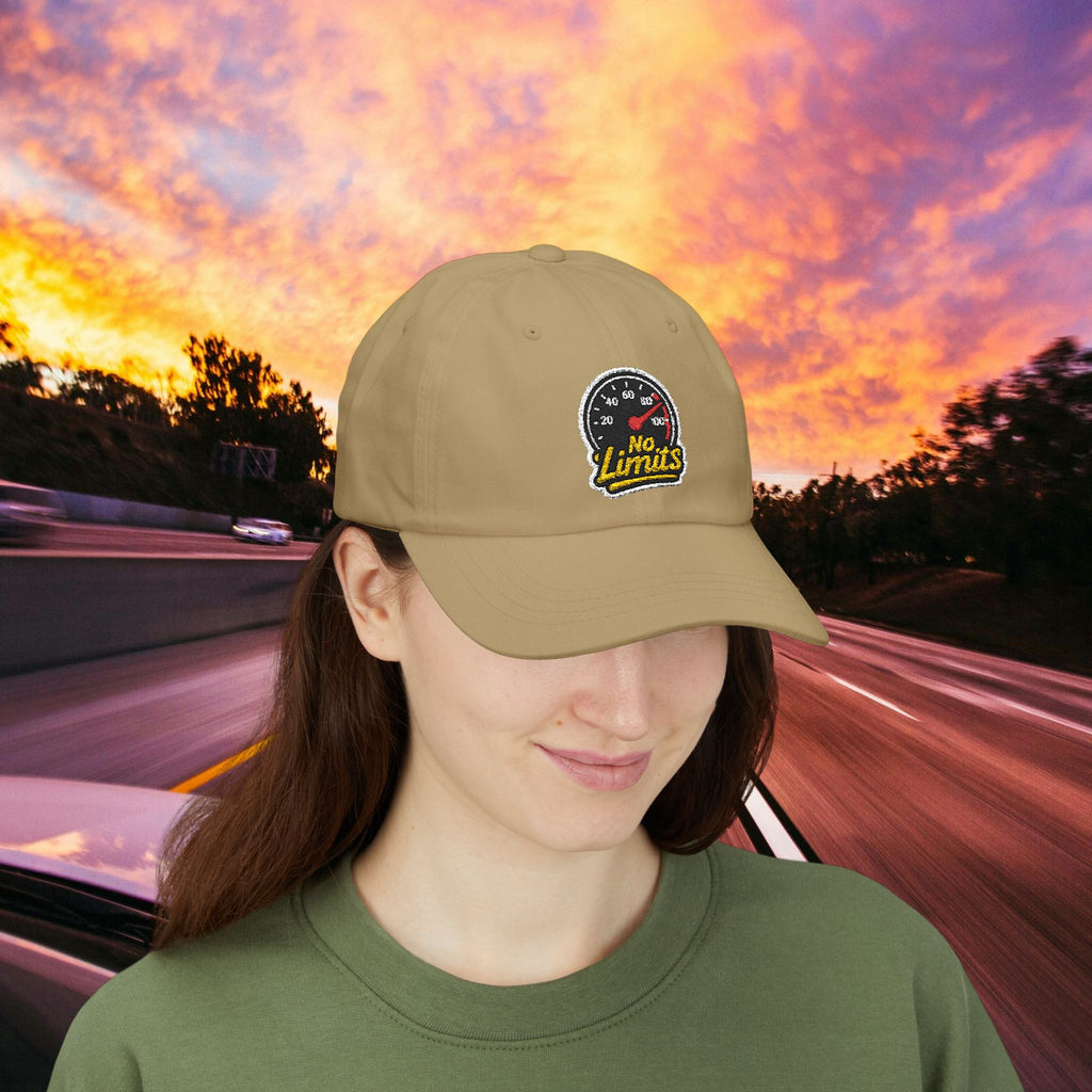 No Limits Dad Cap — Speedometer Hat