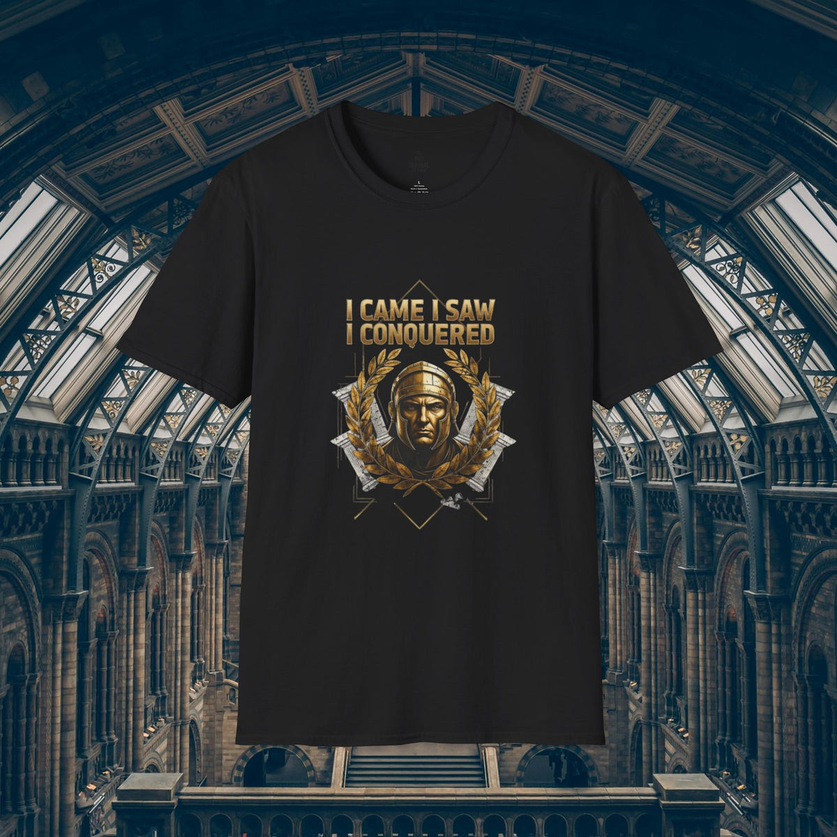 "I Came I Saw I Conquered" Roman Warrior Tee