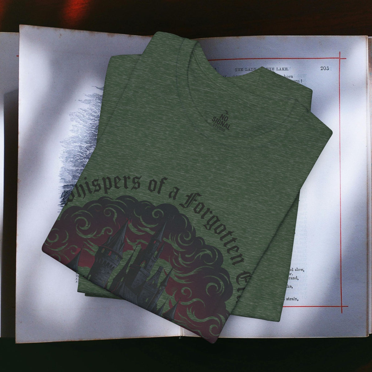 Whispers of a Forgotten Keep Tee | Castlecore, Dark Academia