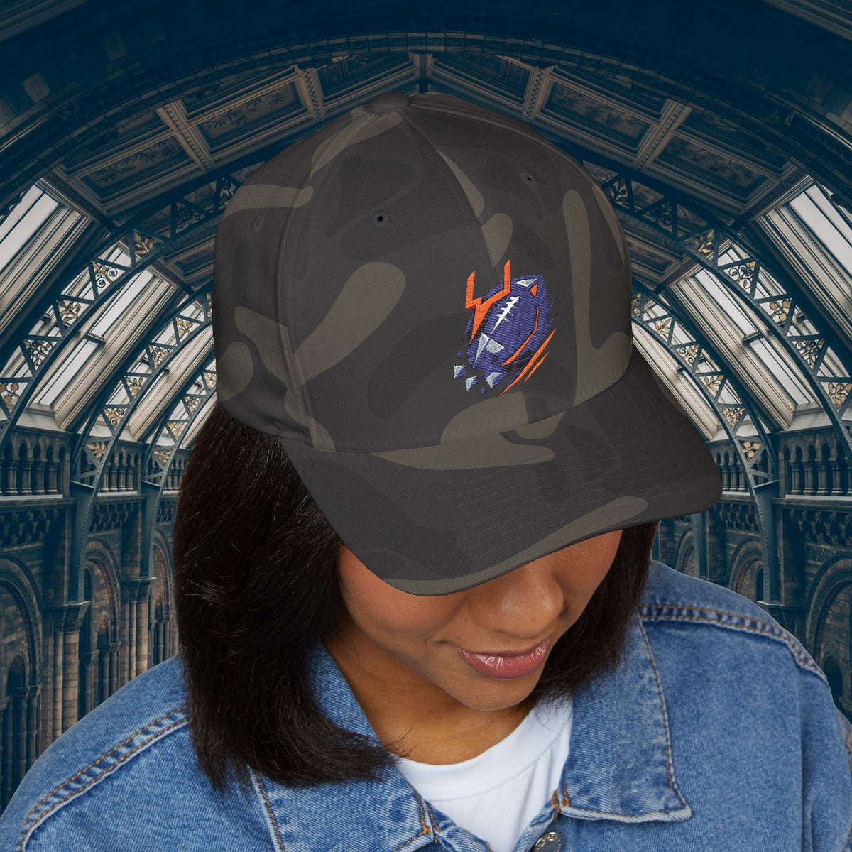 Embroidered Meteor Bolt Cap