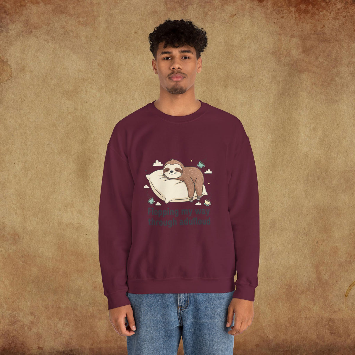 Flopping My Way Through Adulthood Sweatshirt