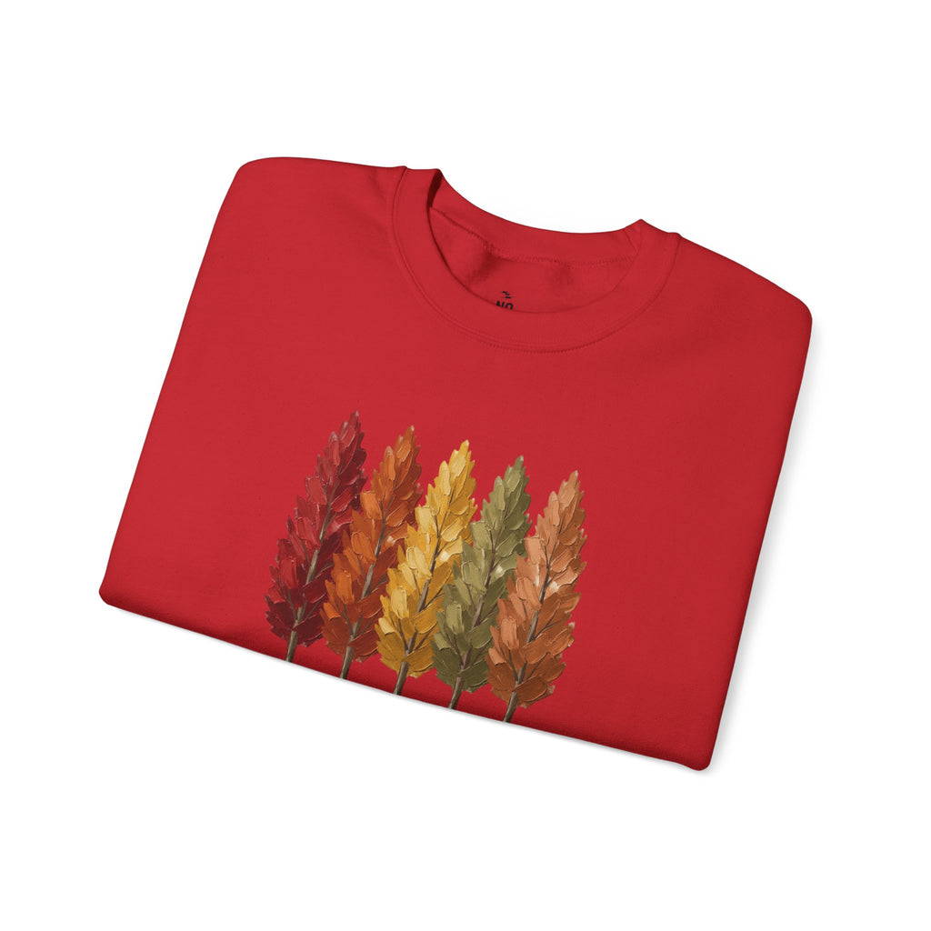 Fall Trees Sweatshirt |  Autumn Harvest Crewneck